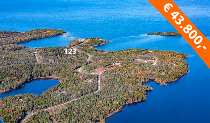 Kanada Immobilien - Cape Breton Island Grundstücke -Immobilienangebote - Adventure Island Lake