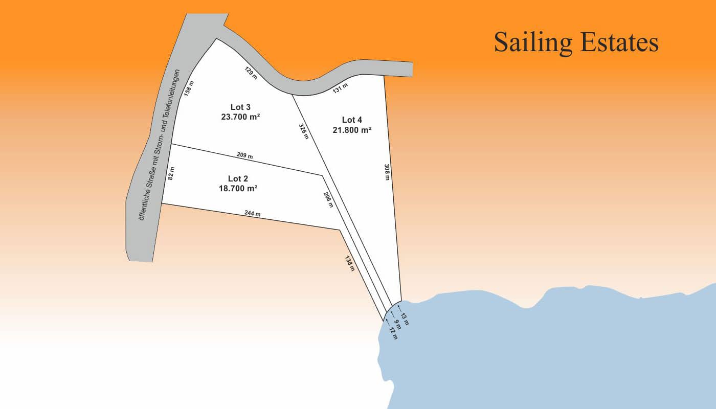 Immobilien Kanada - Grundstücksangebote Nova Scotia - Sailing Estates Lot 4