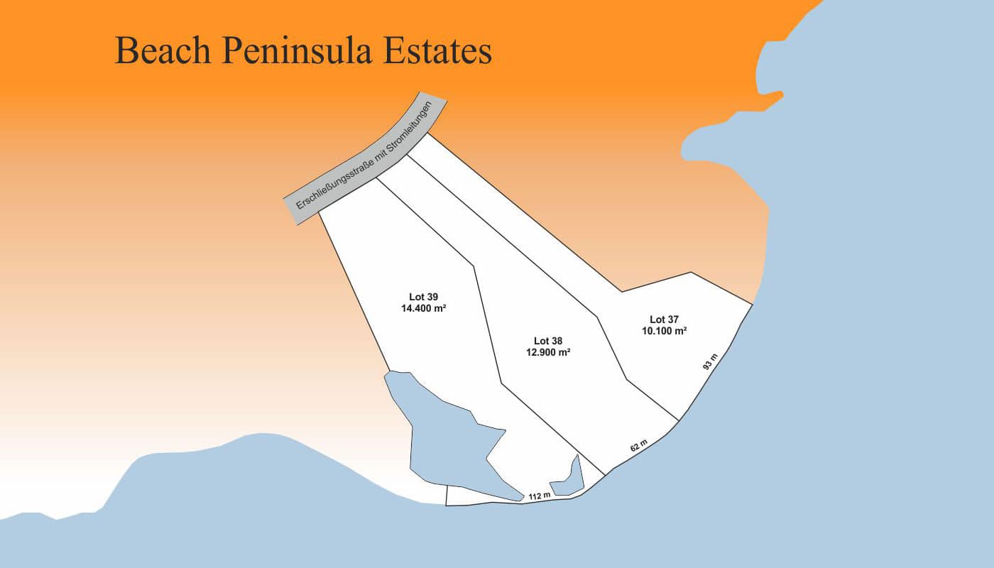 Immobilien Kanada - Cape Breton Island Grundstücke -Beach Peninsula Estates Lot 39