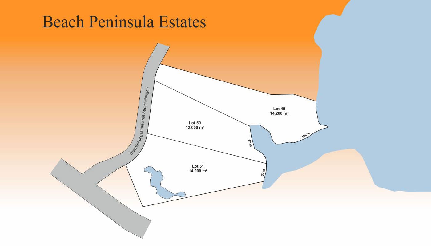 Immobilien Kanada - Cape Breton Island Grundstücke -Beach Peninsula Estates Lot 51