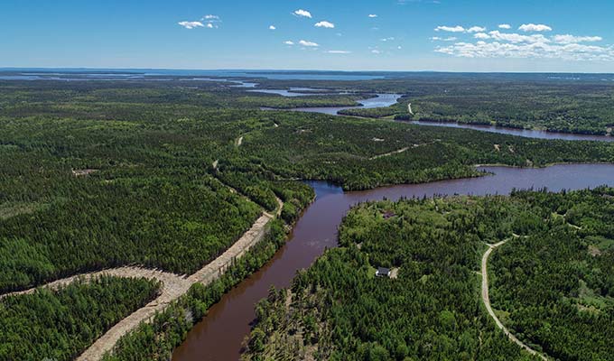 Immobilien Kanada - Nova Scotia - Canadian Pioneer Estates Ltd. - naturbelassener Fluß