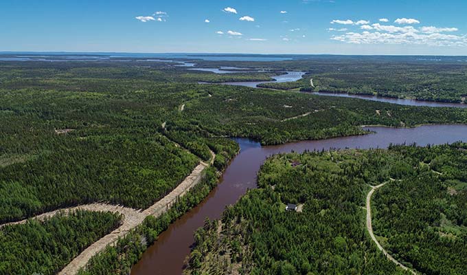 Immobilien Kanada – Nova Scotia – Canadian Pioneer Estates Ltd. – naturbelassener Fluß Immobilien Kanada - Nova Scotia - Canadian Pioneer Estates Ltd. - naturbelassener Fluß