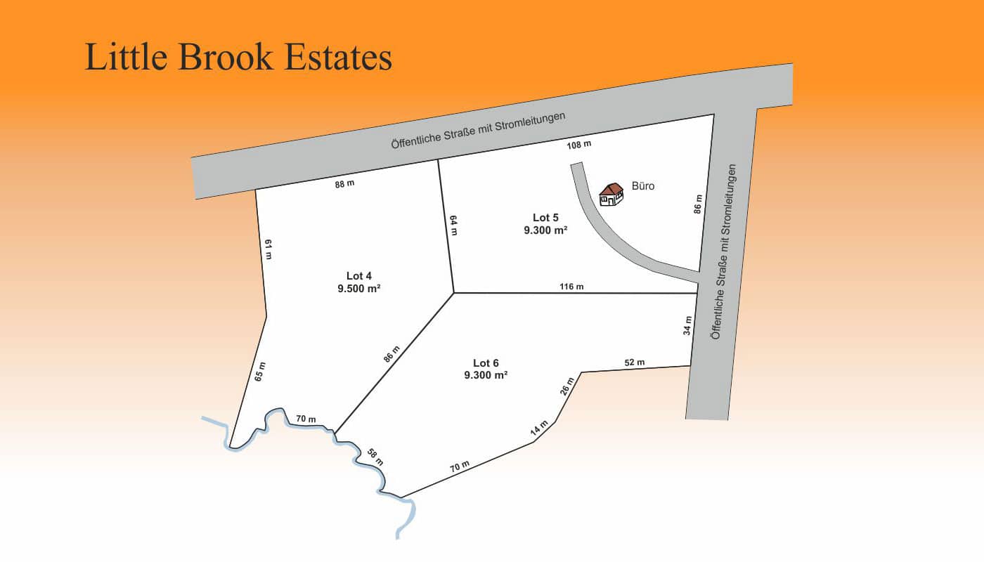 Immobilien Kanada - Nova Scotia - Cape Breton - Landerschließung Little Brook Estates