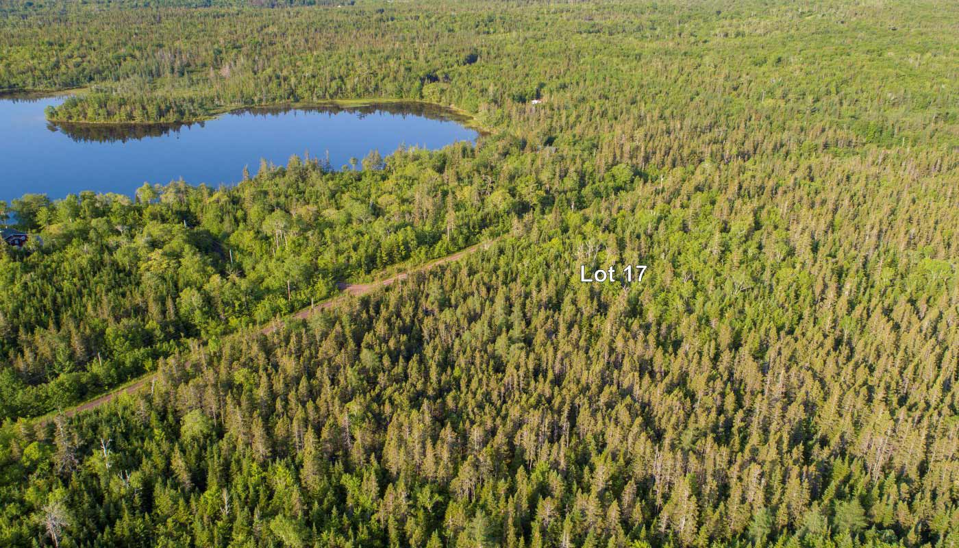 Immobilien Kanada - Cape Breton - Drohnenaufnahme Fishing Lake Estates Lot 17 -