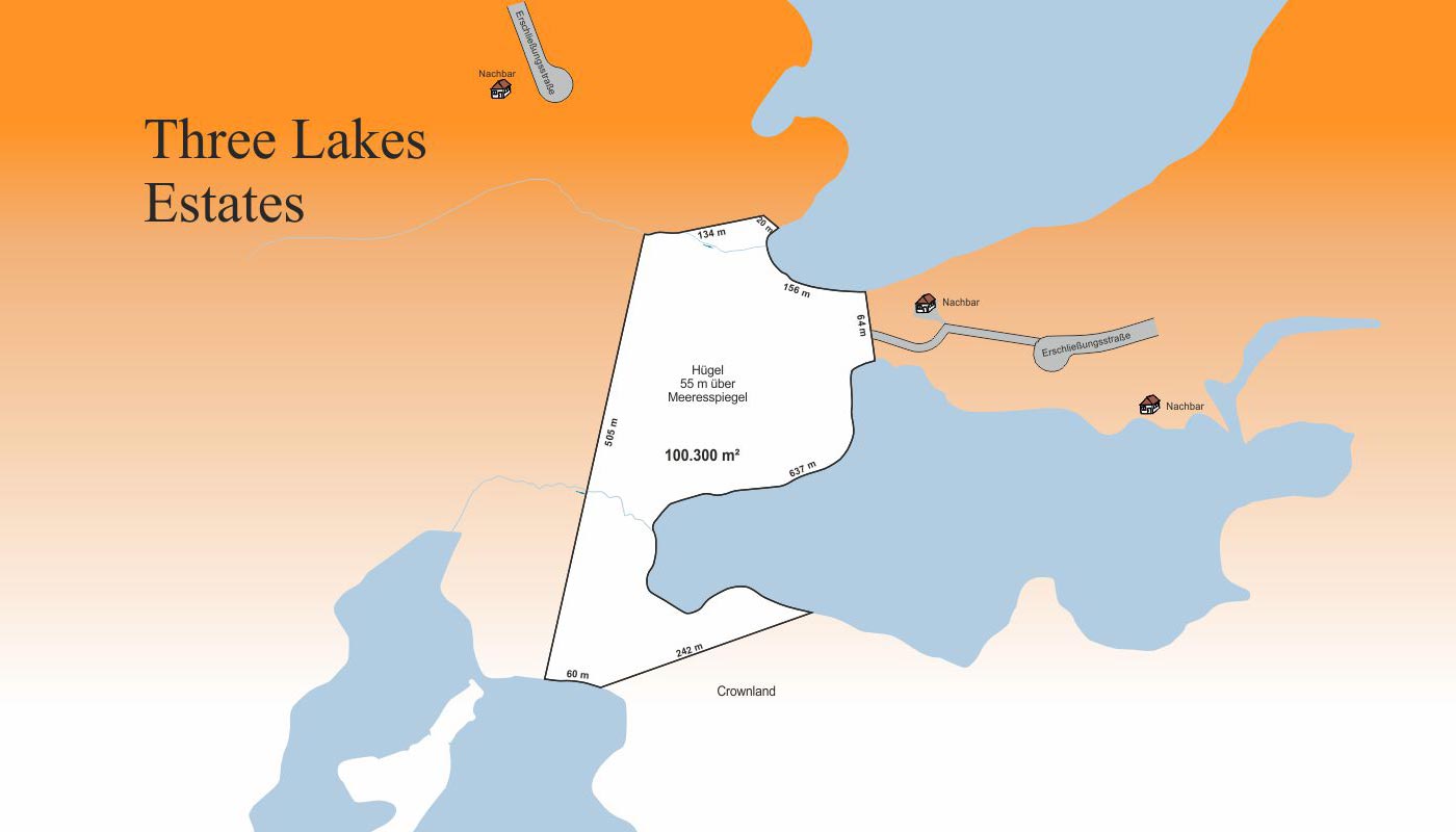 Immobilien Kanada - Cape Breton Island - Three Lakes Estates