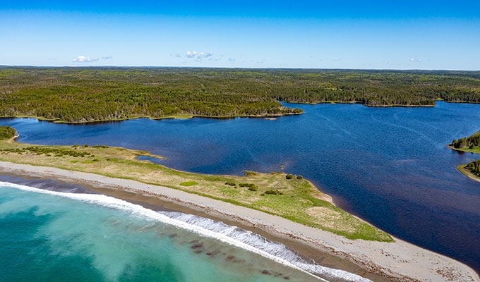 Immobilien Kanada-Cape Breton-Beach Lake Estates - Grundstücke am See