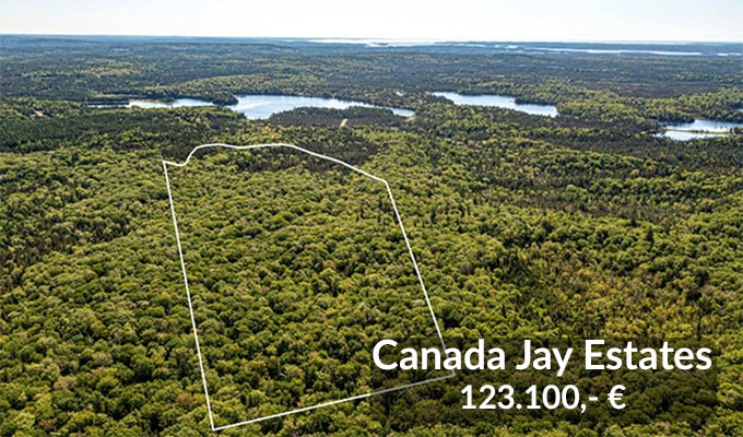 Canadian Pioneer Estates, Luftaufnahme Canada Jay Estates