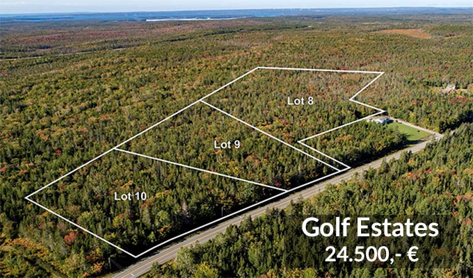 Luftaufnahme Canadian Pioneer Estates, Golf Estates