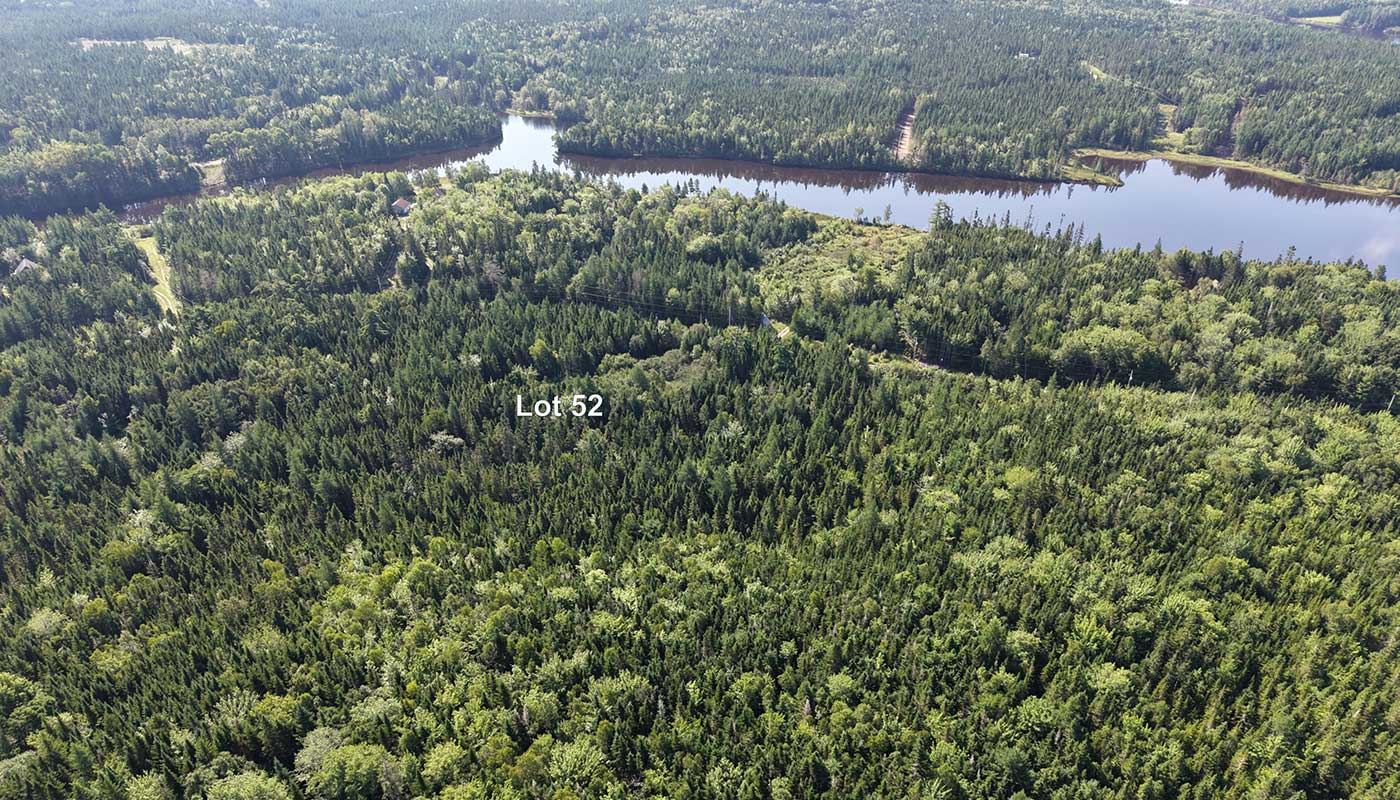 Kayak Estates Lot 52 und River Inhabitants aus der Luft
